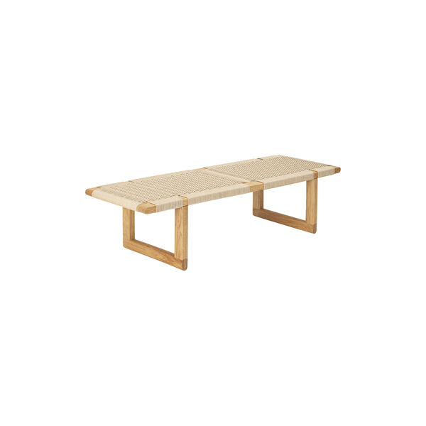 BM0489L Table Bench bord, olieret eg/natur, Carl Hansen & Søn