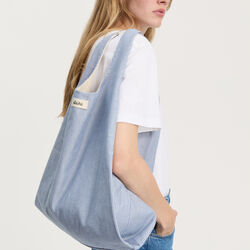 Bag Striped Medium, mix blue boy, Aiayu