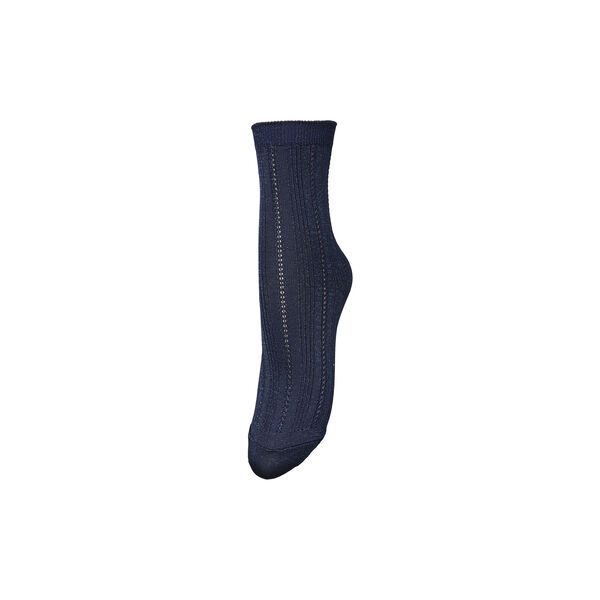 Glitter Drake Sock, dress blue, Becks&ouml;ndergaard