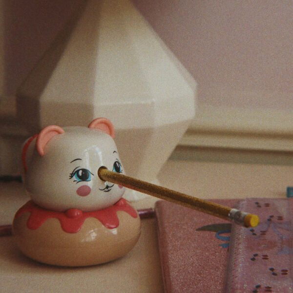 Teddy Twister Pencil Sharpener, multi, Konges Sl&oslash;jd