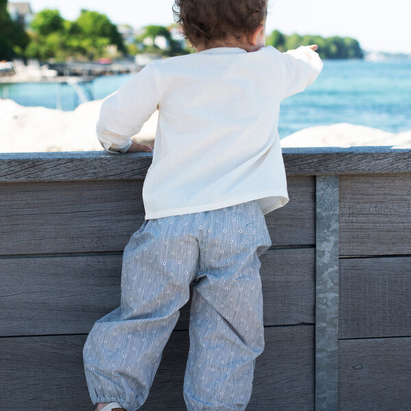 Baby Pants, indigo gem, Serendipity