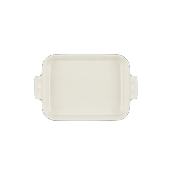 Heritage rektangul&aelig;rt fad 32 cm, bleu riviera, Le Creuset