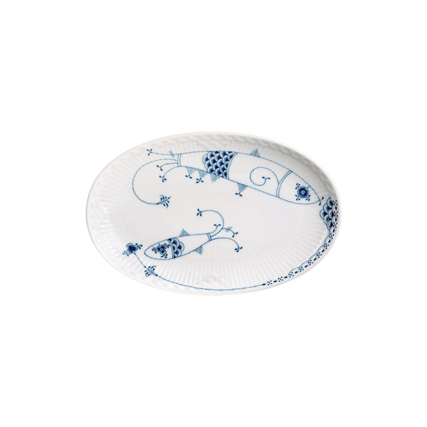 Royal Creatures asiet 23,5 cm, sild, Royal Copenhagen