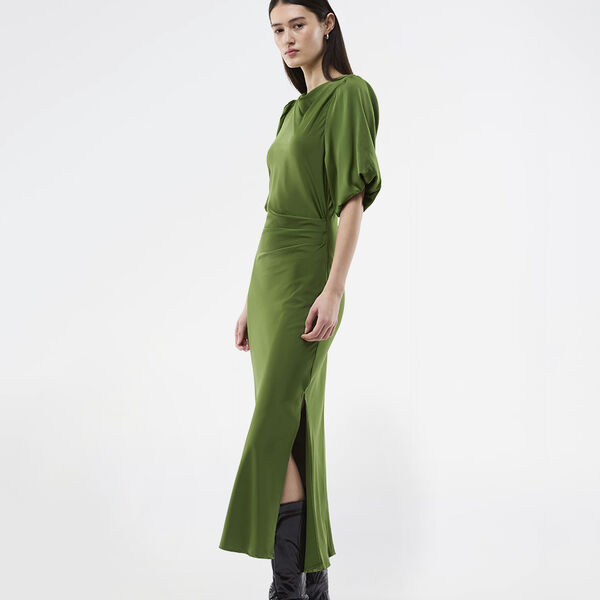 Tailormd SS dress, twist of lime, Modstr&ouml;m