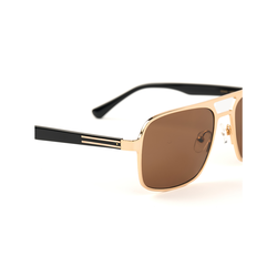 Soho Urban solbriller, gold classic w/ black, SOHO COPENHAGEN