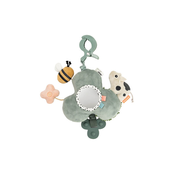 Tiny farm aktivitetsspejl med clip, green, Done by Deer