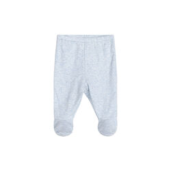 Newborn Pants w. Feet, mist, Serendipity