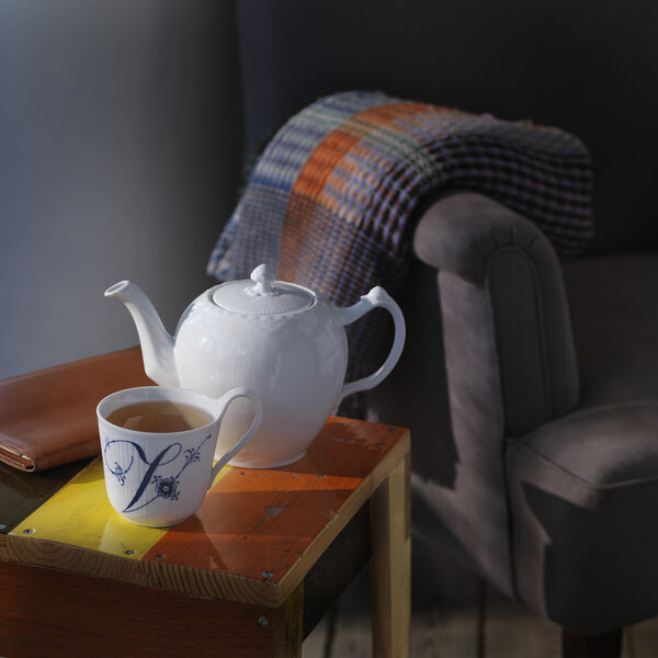 Hvid Halvblonde tekande 100 cl, Royal Copenhagen