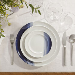 KOPPEL frokosttallerken 22 cm, bl&aring; nuancer, Georg Jensen