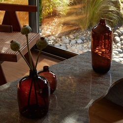 Vessel vase, brun/mocka, LSA International