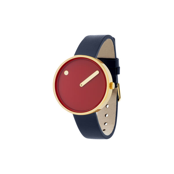 PICTO armbåndsur, cinnamon red/midnight blue, PICTO