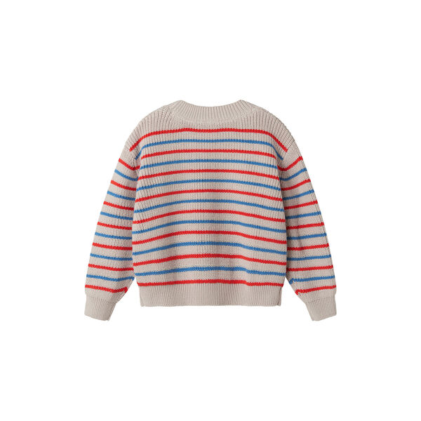 Teno Knitwear, tomato mix stripe, MarMar Copenhagen
