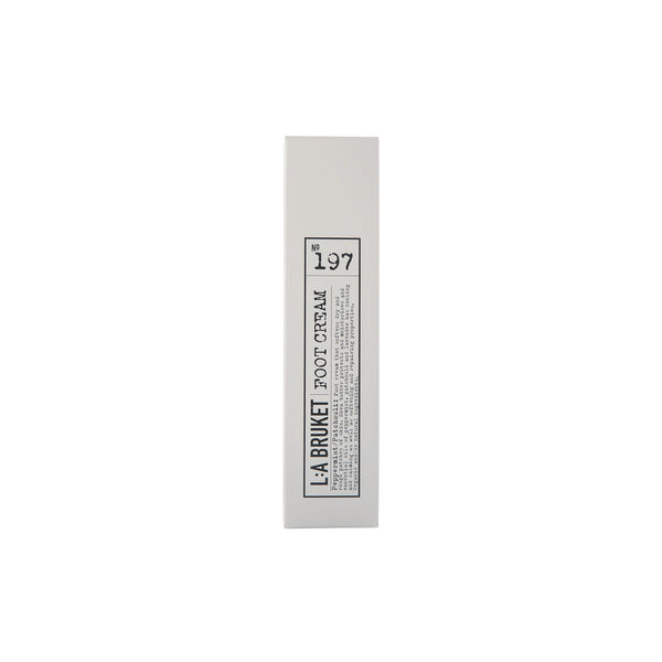 No. 197 Foot Cream, peppermint/patchouli, L:a Bruket