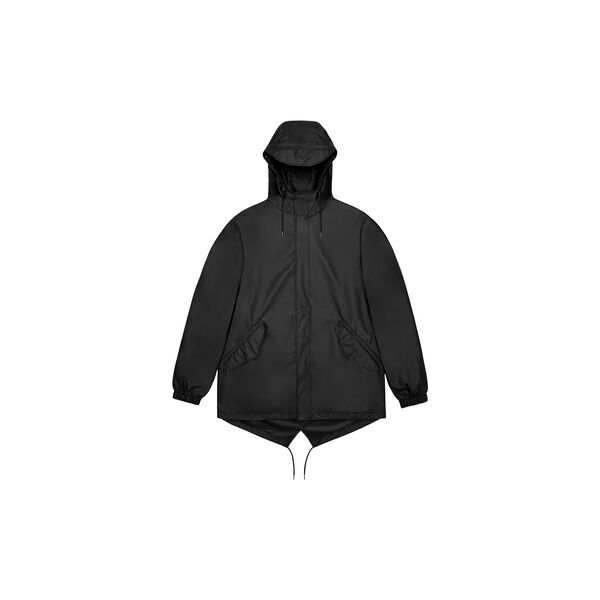 Fishtail Jacket, black, Rains