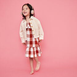 Buzz Junior Safe Audio høretelefoner, ivory sand, Kreafunk