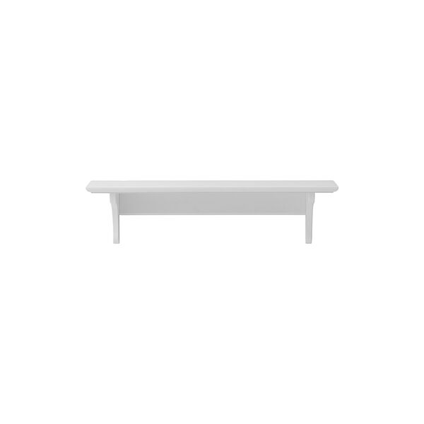 Seaside hylde med kroge, 60x20 cm, Oliver Furniture