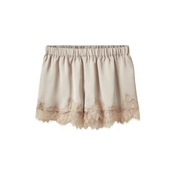 VADA LACE DETAILED SHORTS, feather gray, Sofie Schnoor