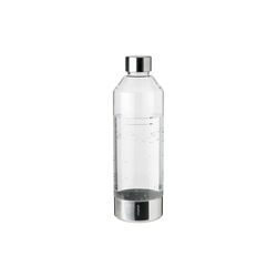Brus flaske til kulsyremaskine, clear/steel Brus flaske til kulsyremaskine, clear/steel, Stelton