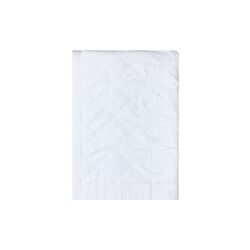 Icons Singature Star Organic Cotton Quilted Bedspread, white, Lexington