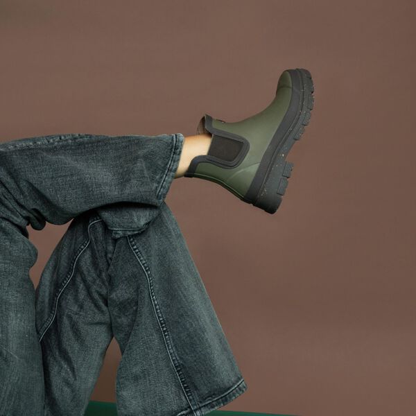 Liv Waterproof, dark olive, WODEN