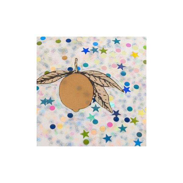 Glitter Jump Ball, lemon Glitter Jump Ball, lemon, Konges Sløjd