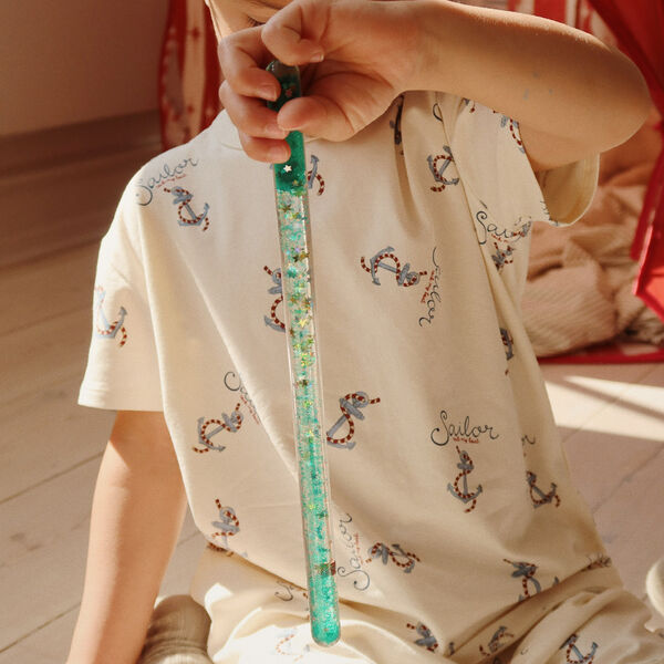 Magical Glitter Wand, green mix, Konges Sl&oslash;jd