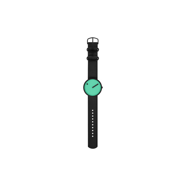 PICTO armbåndsur, pacific green/matt black/manta ray black, PICTO