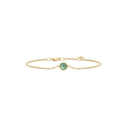Primini Armb&aring;nd, gold/turmalin, Julie Sandlau