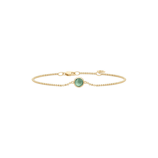 Primini Armb&aring;nd, gold/turmalin, Julie Sandlau