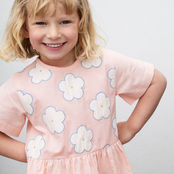 Embroidery Dress, peach, Serendipity