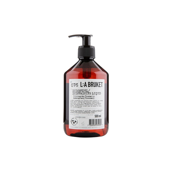 No. 076 Dishwashing Liquid, lemon grass/rosemary, L:a Bruket