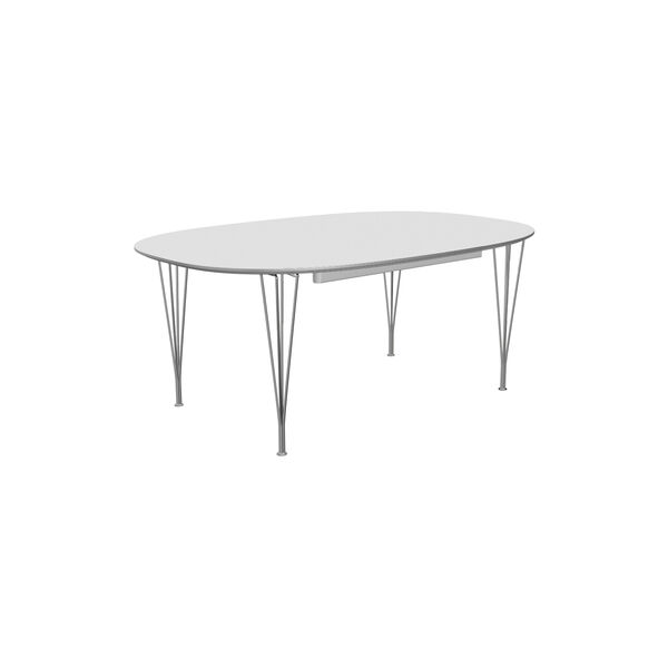 FH B619 Superellipse™ spisebord, hvid, Fritz Hansen