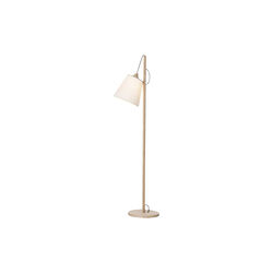 Pull Floor Lamp, oak/white, Muuto