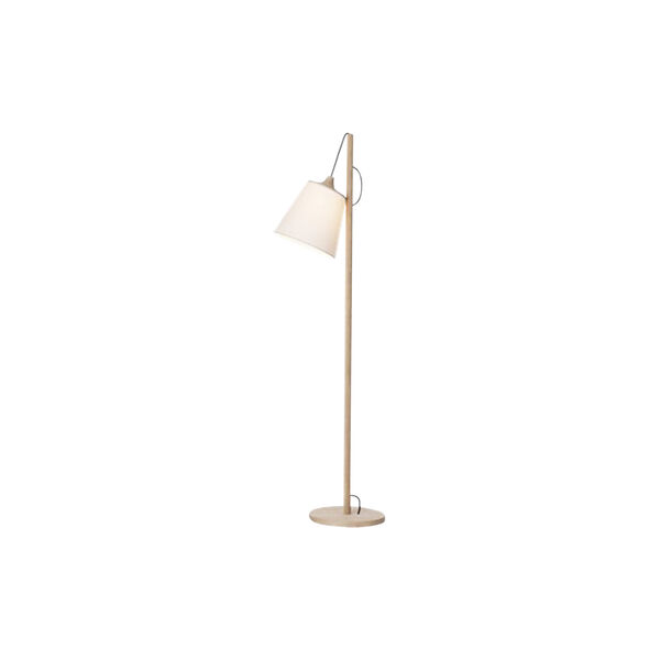 Pull Floor Lamp, oak/white, Muuto