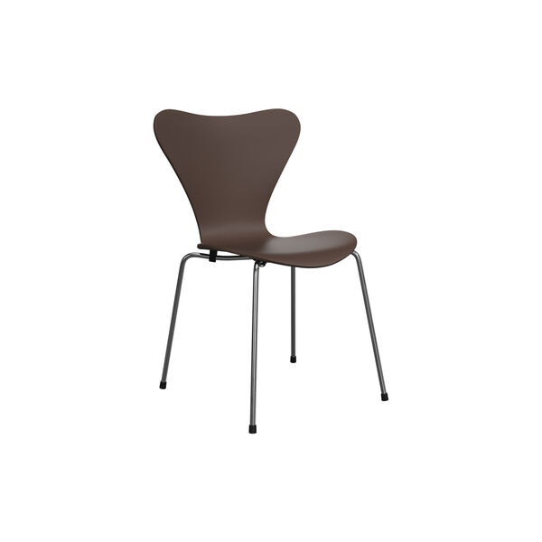 Serie 7&trade; 3107 Verner Panton 100 stol, brown, Fritz Hansen
