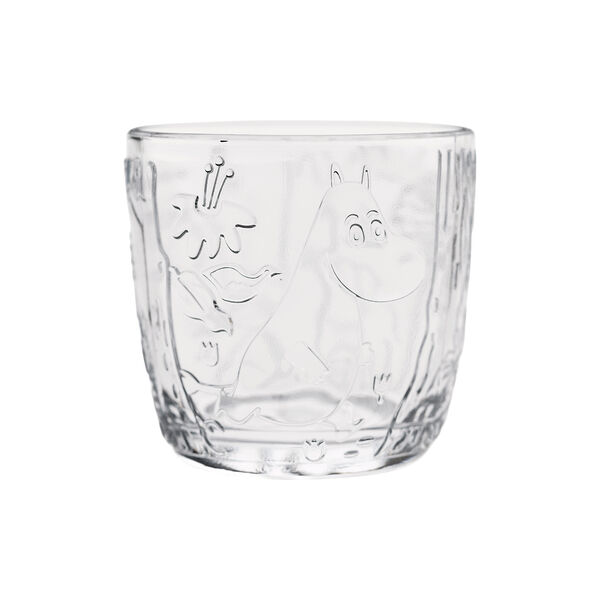 Mumi drikkeglas 28 cl 2 stk., klar, Moomin Arabia