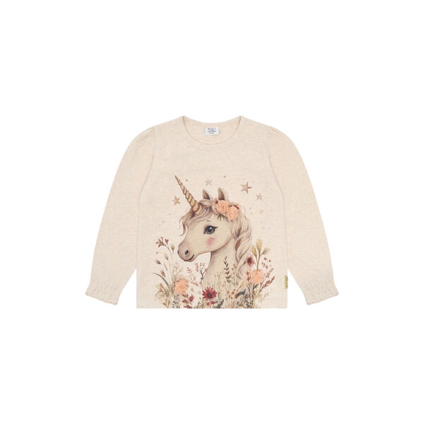 Hcalma Unicorn with Print, wheat melange Hcalma Unicorn with Print, wheat melange, Hust & Claire
