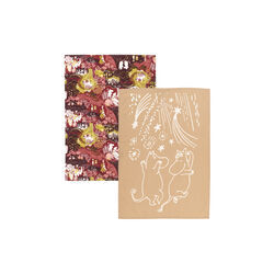 Festlige &Oslash;jeblikke viskestykke s&aelig;t, Moomin Arabia