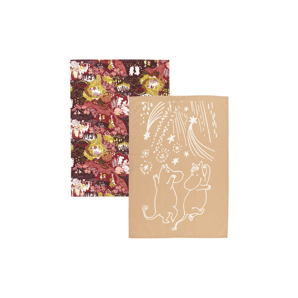 Festlige &Oslash;jeblikke viskestykke s&aelig;t, Moomin Arabia