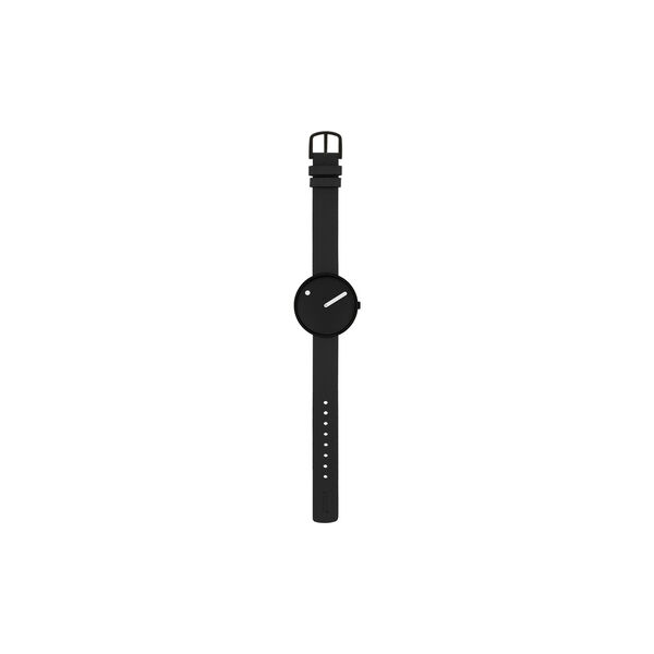 PICTO armbåndsur, black/steel/black, PICTO