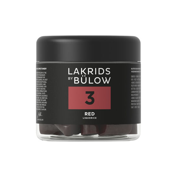 NO.3 Red, Lakrids by Bülow
