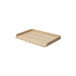 Wood pusleplade til 041368, eg, Oliver Furniture