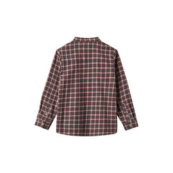 Shirt L/S Willum, blue holiday check, Wheat