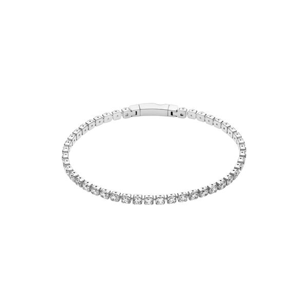 Ellera Grande Armb&aring;nd | &Oslash; 19 | Sterling s&oslash;lv/hvid, Sif Jakobs Jewellery