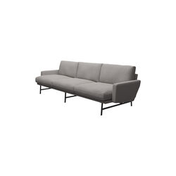 Lissoni™ PL113S sofa, beige 1121, Fritz Hansen