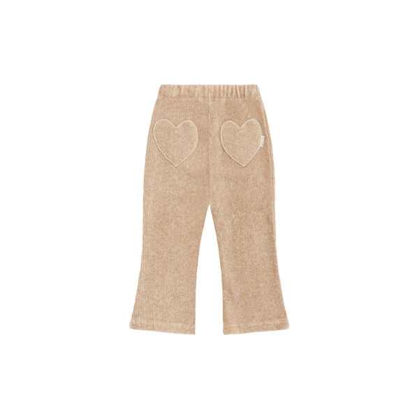 Hcthilde Ottoman Velour Solid Jogging Trousers, biscuit Hcthilde Ottoman Velour Solid Jogging Trousers, biscuit, Hust & Claire