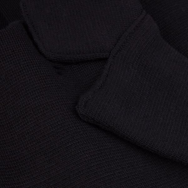 Blazer Knitted Milano Merino Wool, navy, Stenströms