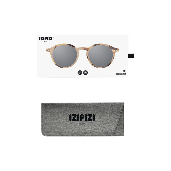 #D READING SUN solbriller, light tortoise, IZIPIZI