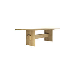 JEPPE UTZON TABLE #2, soap treated oak, DK3