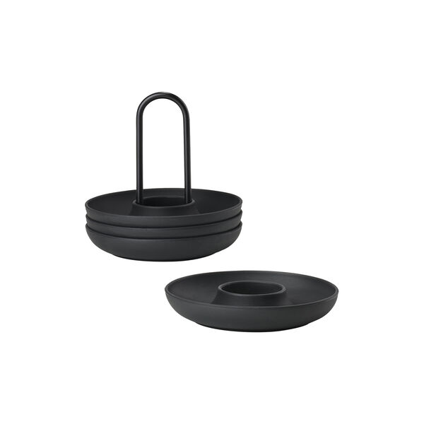 Singles &aelig;ggeb&aelig;ger m. holder 4 stk, Zone Denmark